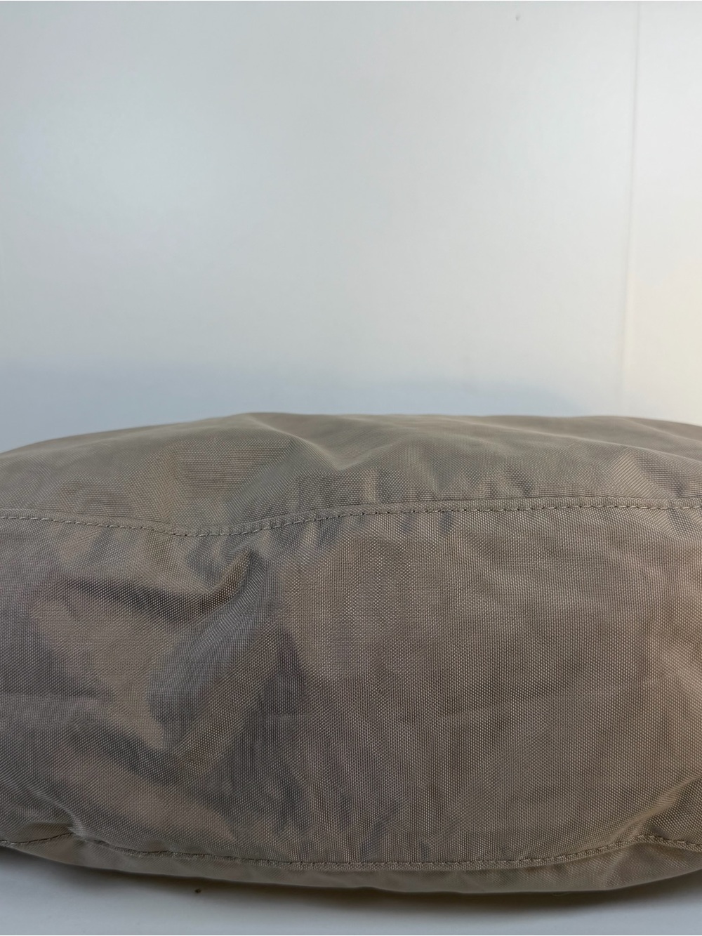 BAGGU Dove Medium Cresent Nylon Crossbody with Logo Strap - Picture 4 of 11